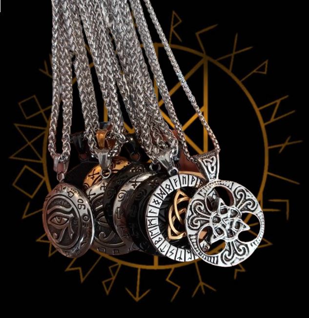 Viking Stainless Steel Necklaces Viking Stainless Steel Necklaces